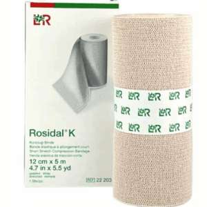 Rosidal K 12cm* 5m 1szt opaska elastyczna, uciskowa o krótkim naciągu